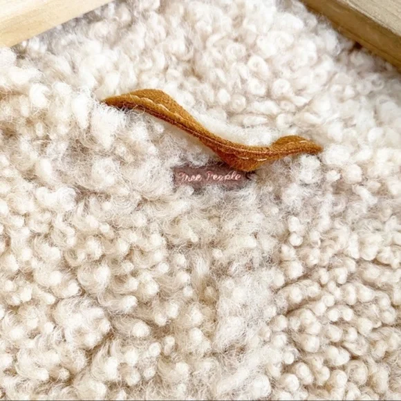 Free People Aspen Marshall suede shearling jacket - Picture 9 of 14